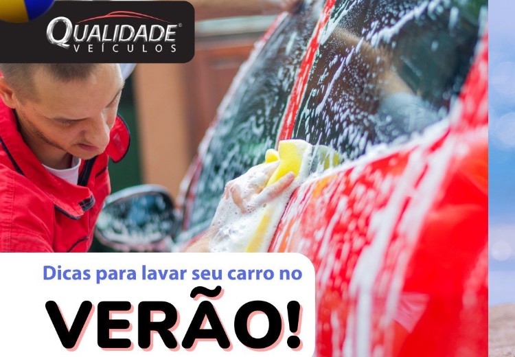 Imagem de Dicas para lavar seu carro no verão!