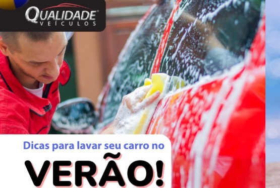 Imagem de Dicas para lavar seu carro no verão!