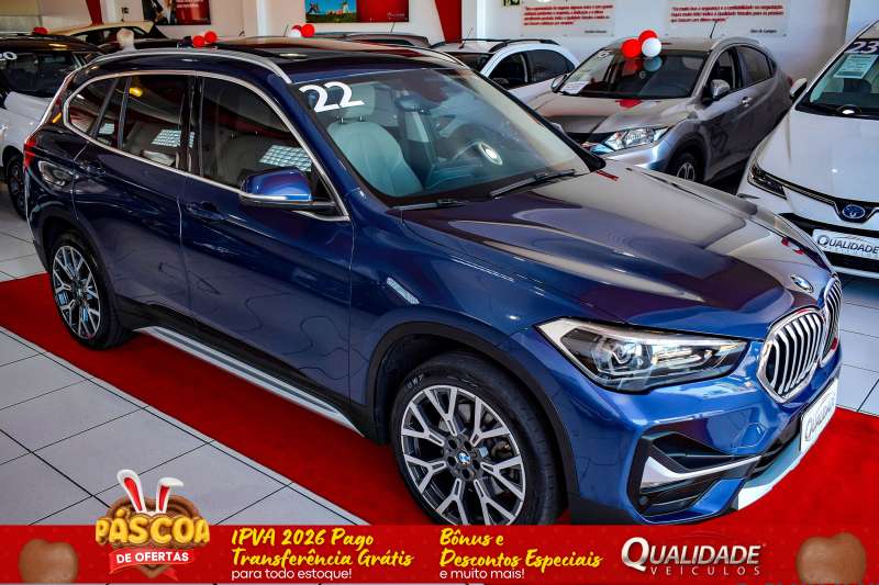 X1 SDRIVE 20I X-LINE PLUS 2.0 TURBO AT 2022 C/ TETO PANORÂMICO *DE R$205.900,00 POR R$195.900,00*