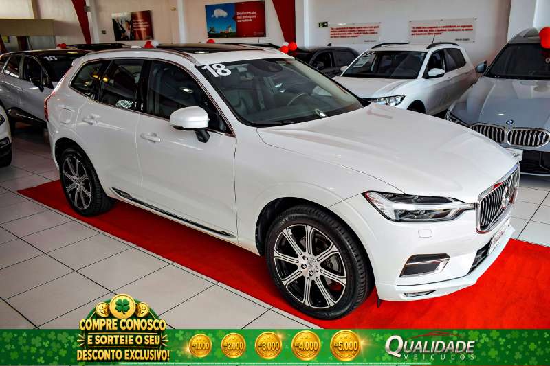 XC60 INSCRIPTION T5 2.0 TURBO AT AWD 2018 C/ TETO PANORÂMICO